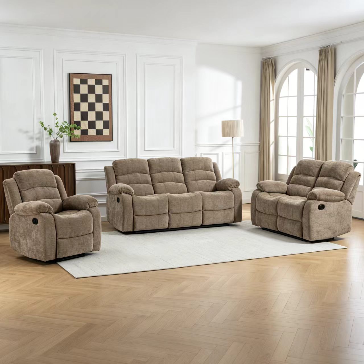 Manual Recliner Set | FLY-8005 (3+2+1 seats)