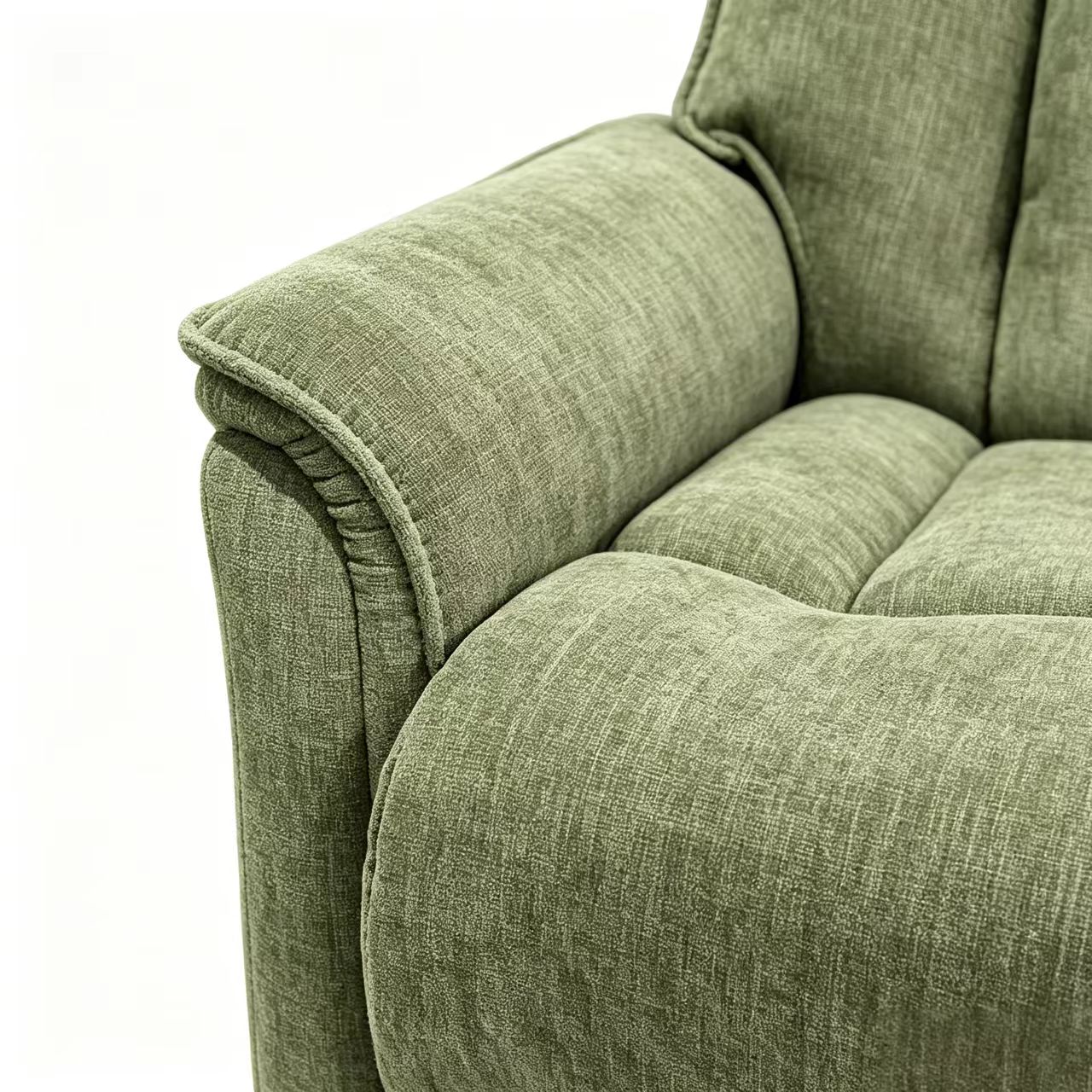 Wholesale Green Chenille Fabric Manual Swivel Rocker Recliner Chair Wholesale Green Chenille Fabric Manual Swivel Rocker Recliner Chair